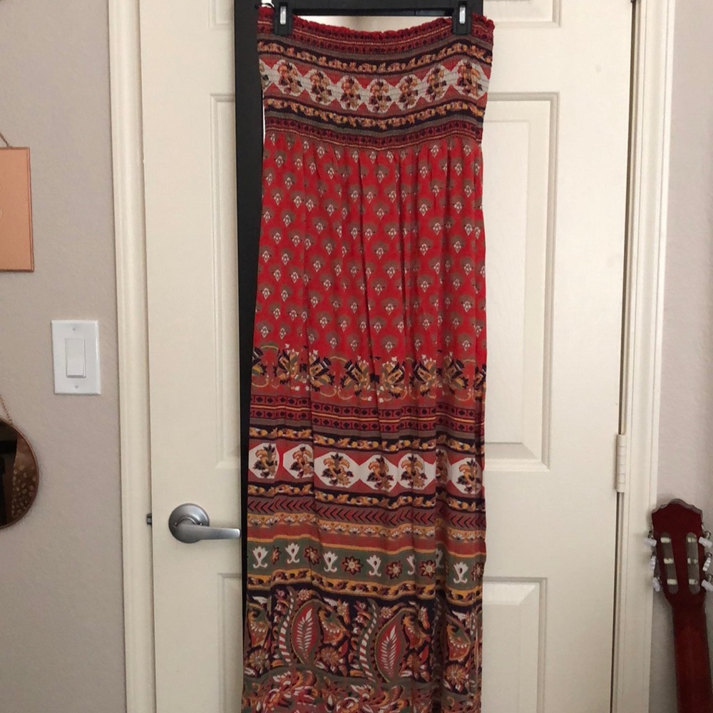 Angie Sz M Strapless Dress